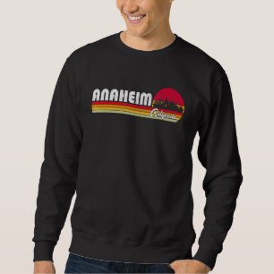 Classic 70s 80s Souvenir Vintage Retro Anaheim Ca Sweatshirt