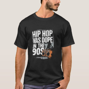 Classic 90s Hip Hop Vibes Real Rap Culture T-Shirt