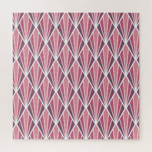Classic abstract, geometric, stylish seamless patt jigsaw puzzle