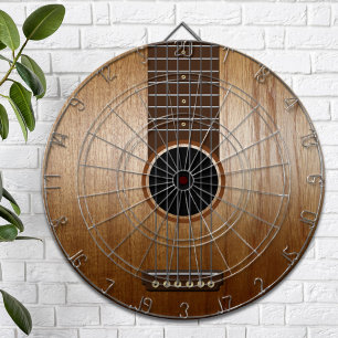 Classic Acoustic Guitar Dartboard
