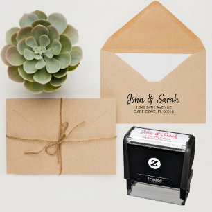 Classic Address Stamp, Self Ink Return Address Self-inking Stamp