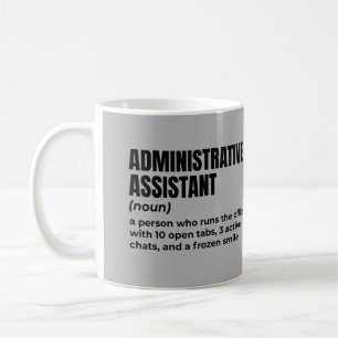 Classic Administrative Assistant Definition Coffee Mug