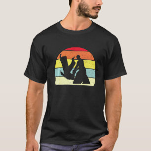 Classic Aikido Karate Judo Cool Martial Arts Retro T-Shirt