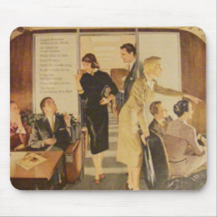 "Classic Airline Travel" Mouse Mat