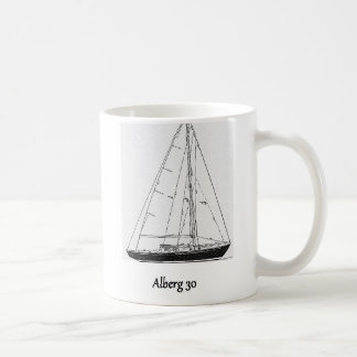 Classic Alberg 30 Yacht Coffee Mug