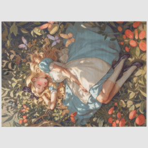 Classic Alice dreaming of Wonderland Tissue Paper
