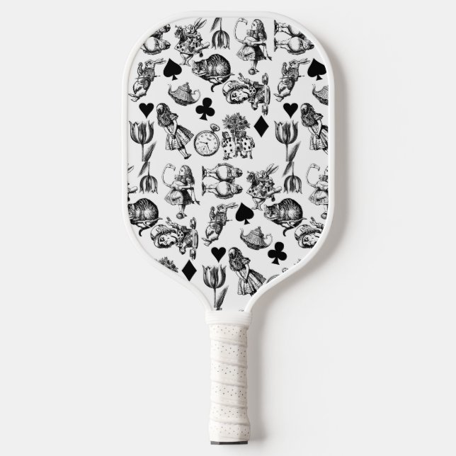  Classic Alice in Wonderland Characters: Original  Pickleball Paddle (Front)