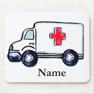 Classic Ambulance Mouse Mat