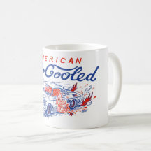 Classic American Air-Cooled Corvair coffee cup