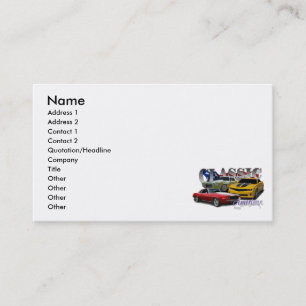 Classic American Business Card