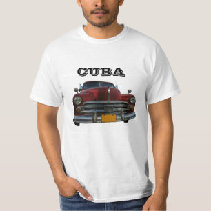 Classic American car in Vinales, Cuba T-Shirt
