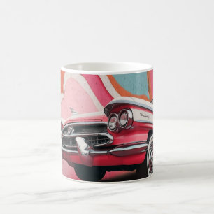 Classic American Cars Wall Art Print, Vintage cars Coffee Mug
