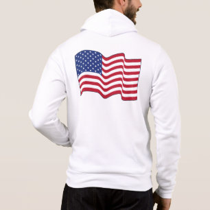 Classic American Flag Jacket Hoodie