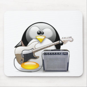 Classic American Guitar and Amplifier Tux Mouse Mat