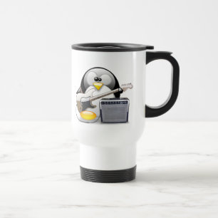 Classic American Guitar and Amplifier Tux Travel Mug