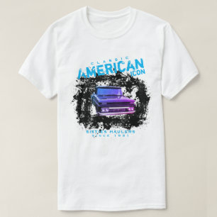 Classic American Icon Pick Up Sixties Haulers T-Shirt