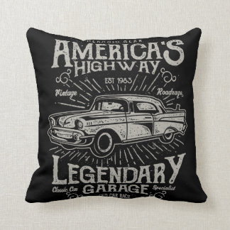 Classic American Muscle Car | Hotrod's Highway Cushion