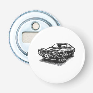Classic American Muscle Car Retro Vintage 60s 70s Bottle Opener