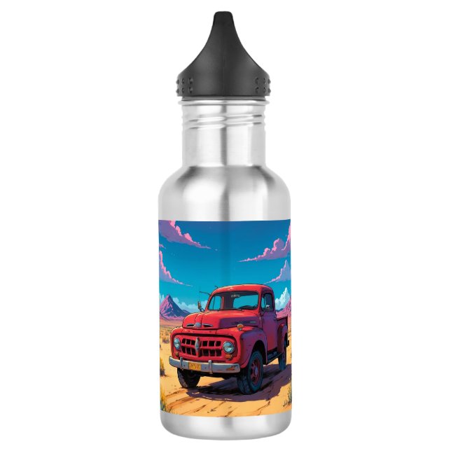 Classic American Pickup 532 Ml Water Bottle (Left)