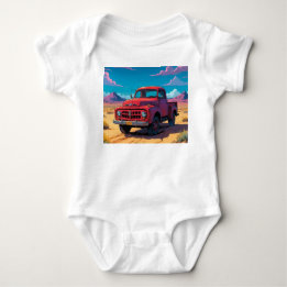 Classic American Pickup Baby Bodysuit