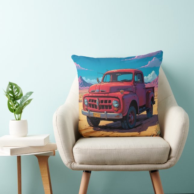 Classic American Pickup  Cushion (Chair)