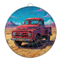 Classic American Pickup Dartboard 