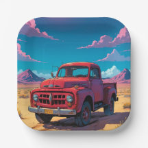 Classic American Pickup Truck 