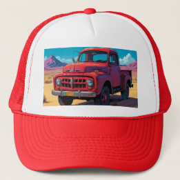 Classic American Pickup  Trucker Hat