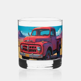 Classic American Pickup Whiskey Glass 