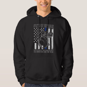 Classic American Spartan Police Officers Hoodie