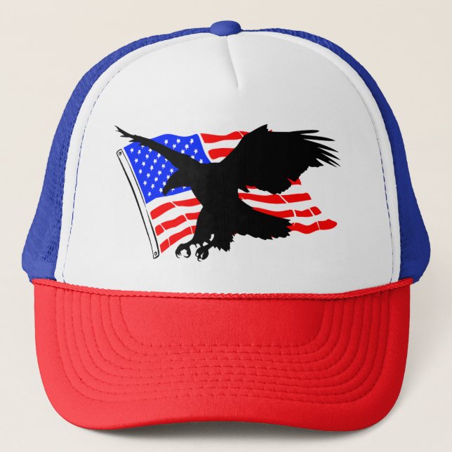 Classic American Trucker  Hat (Front)
