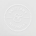 Classic Ampersand Personalised Couples Wedding