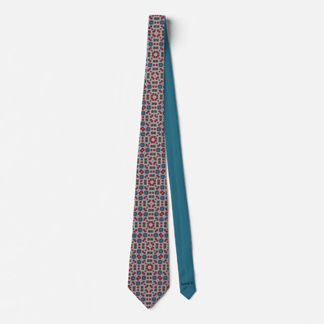 Classic and Modern Patterns Tie (Front)