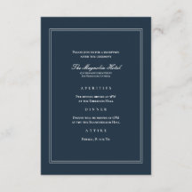 Classic and Simple Elegant Wedding Reception