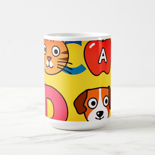 Classic Animal Design Coffee Mug (Center)