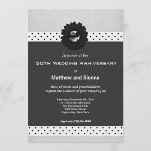 Classic Anniversary Invitation