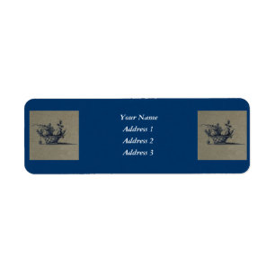 Classic Antiquarian Delft Blue Tile - Fruit Basket