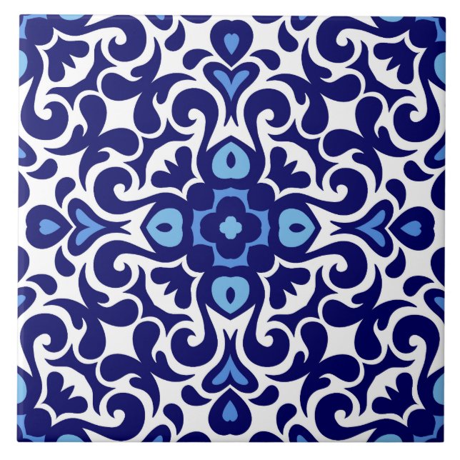  Classic Antique Boho Pattern  Tile (Front)
