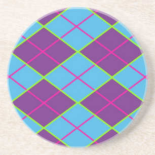 Classic Argyle Pattern Coaster