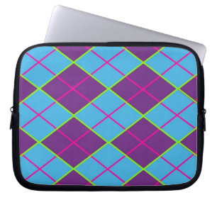 Classic Argyle Pattern Laptop Sleeve