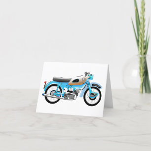 Classic Ariel Arrow motorcycle greeting card. Thank You Card