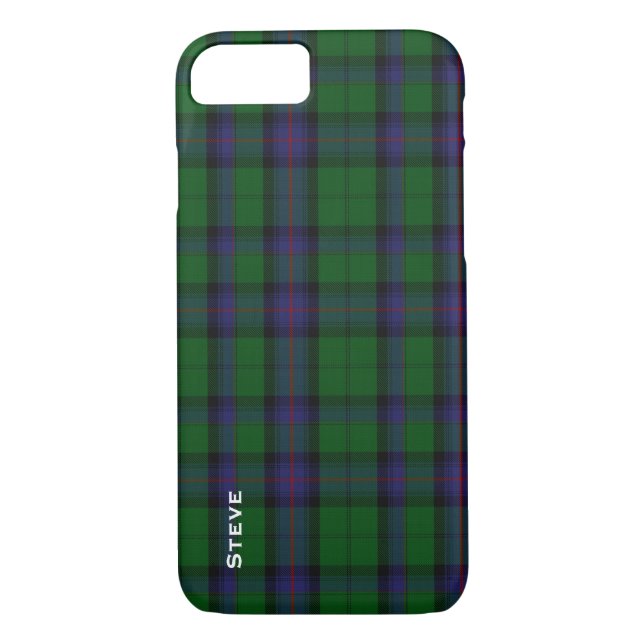 Classic Armstrong Clan Tartan Plaid iPhone 7 Case (Back)