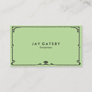 Classic Art Deco/Art Nouveau Business Card