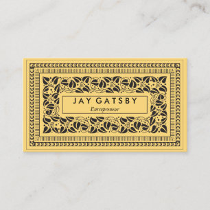 Classic Art Deco/Art Nouveau Business Card