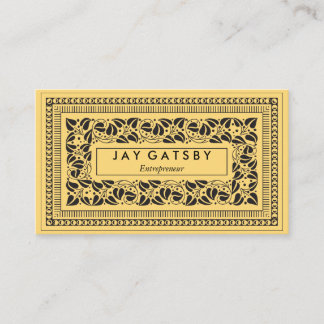Classic Art Deco/Art Nouveau Business Card