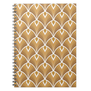 Classic art deco: geometric pattern. notebook