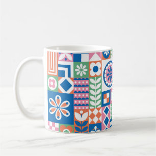 Classic Art Deco Seamless Pattern. Geometric Styli Coffee Mug