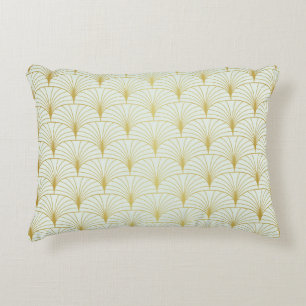 Classic Art Deco Seamless Pattern. Geometric Styli Decorative Cushion