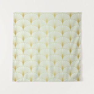 Classic Art Deco Seamless Pattern. Geometric Styli Tapestry