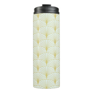Classic Art Deco Seamless Pattern. Geometric Styli Thermal Tumbler